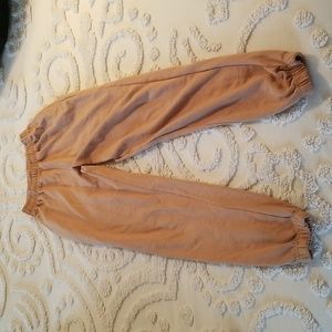 Tan Joggers Size 2